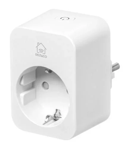 Deltaco SH-P01E16 enchufe inteligente 3680 W Hogar Blanco