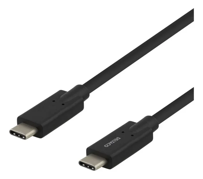 Deltaco USBC-1503M cable USB USB 3.2 Gen 1 (3.1 Gen 1) 2 m Negro