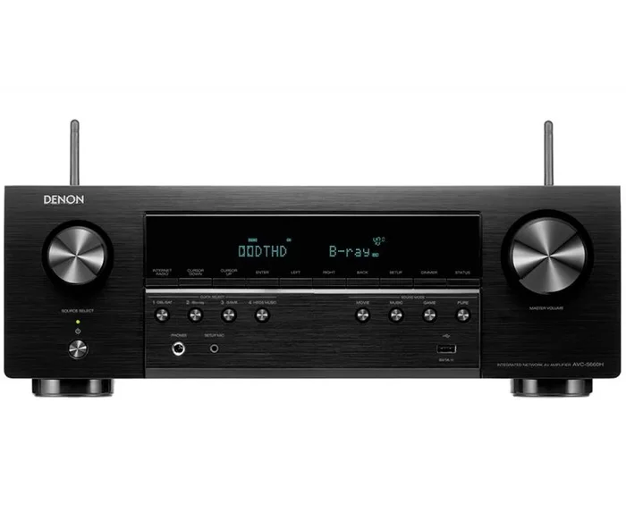 Denon AVC-S660H 75 W 5.2 canales Estéreo Negro