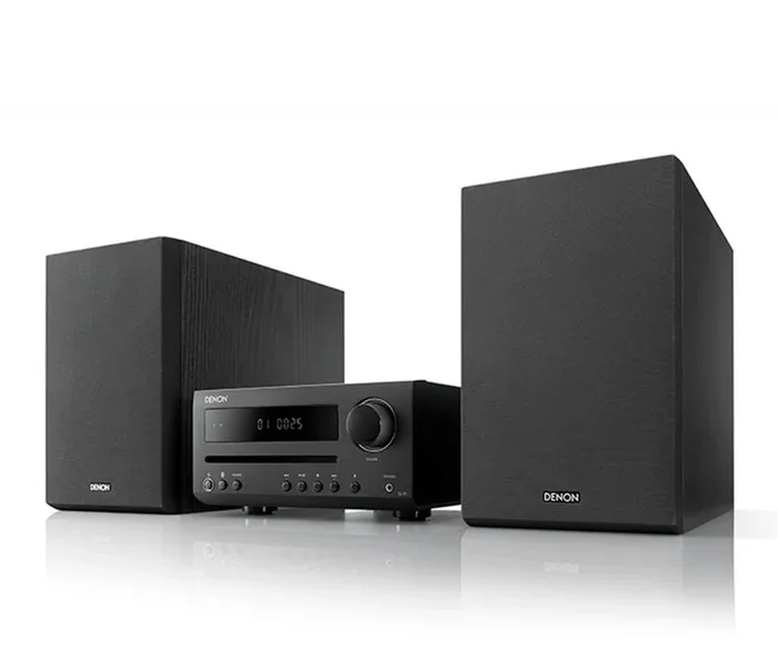 Denon D-T1 Minicadena de música para uso doméstico 30 W Negro