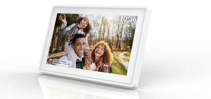 Denver PFF-725W marco fotográfico digital Blanco 17,8 cm (7″) Pantalla táctil Wifi