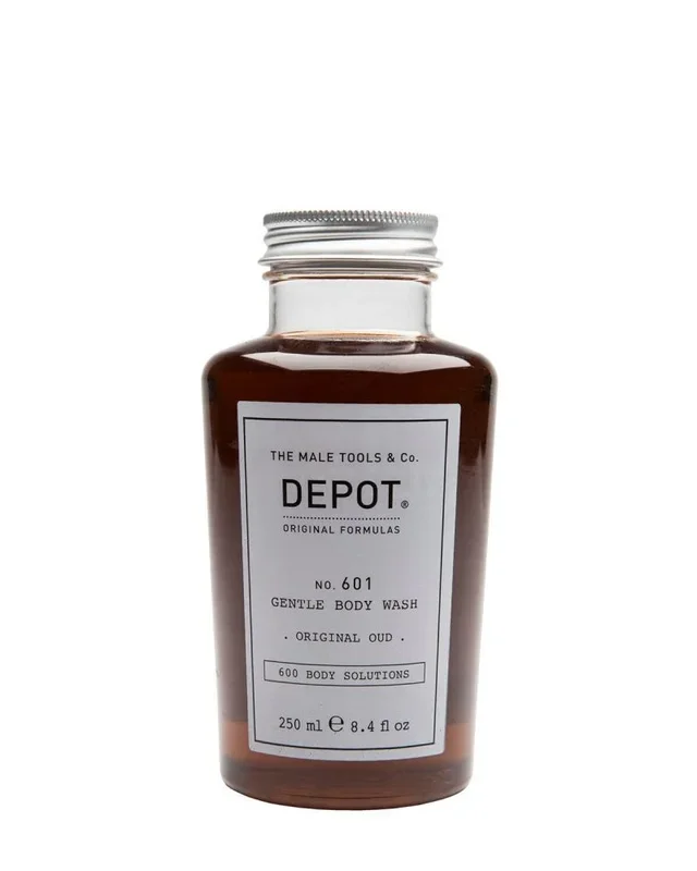 Depot, 600 body solutions no. 601, botanical complex, cleansing, original oud, body wash, 250 ml