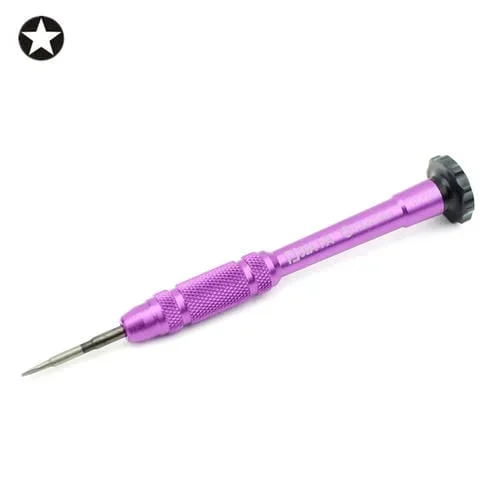 Destornillador Jiafa Jf-609-0.8 Pentalobe Tornillos de Puerto de Carga de Apple iPhone (Magenta)