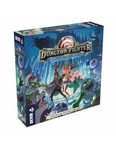 Devir – Dungeon Fighter: Expansión Castillo De Hielo Espeluznante, Juego de Mesa, Juego de Mesa con Amigos Divertido, PartyGame, +8 (BGDUFCHSP)