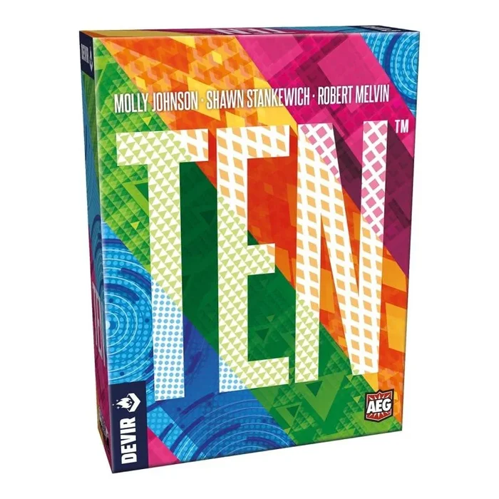 Devir – Ten, Juego de mesa, juego de cartas, juego de mesa con amigos, juego para fiestas, juego de mesa 10 años, juego en solitario (BGTENEE)