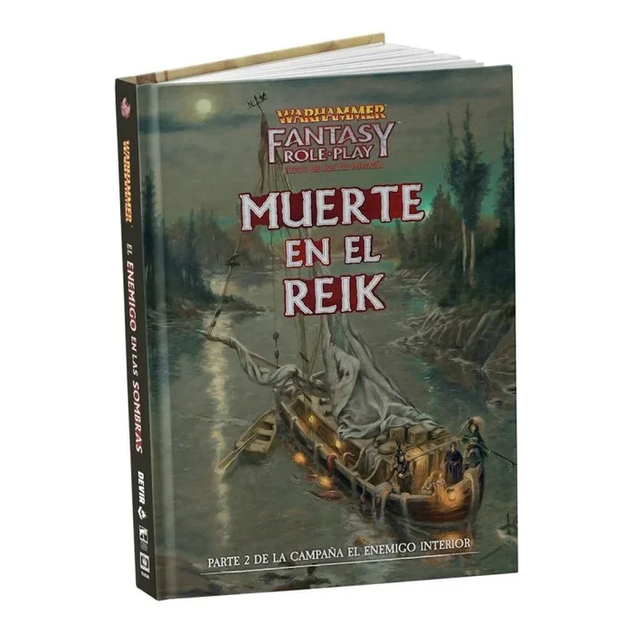 Devir – Warhammer, El Enemigo Interior 2a Parte: Muerte en el Reik, Juego de Rol, Juego de Rol de Fantasía (WFMUREAV)