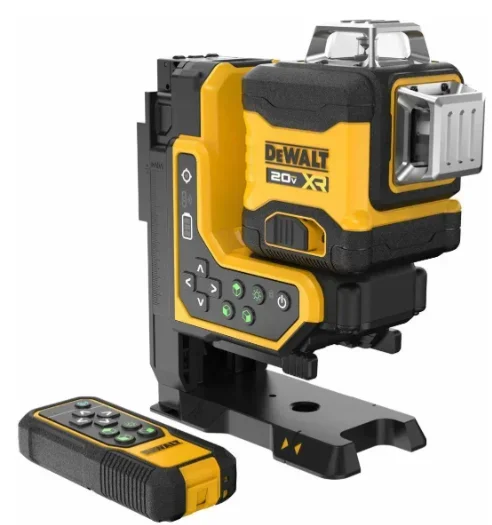 DEWALT – Láser de control remoto 18V MAX 3×360, Solo herramienta, No incluye batería ni cargador, DCLE34035B-XJ