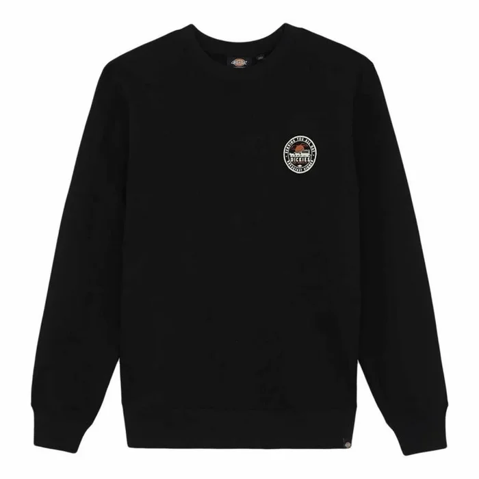 Dickies Sudadera sin Capucha Hombre Greensburg Negro – Marca EAN: 0196012879960 – Talla: S