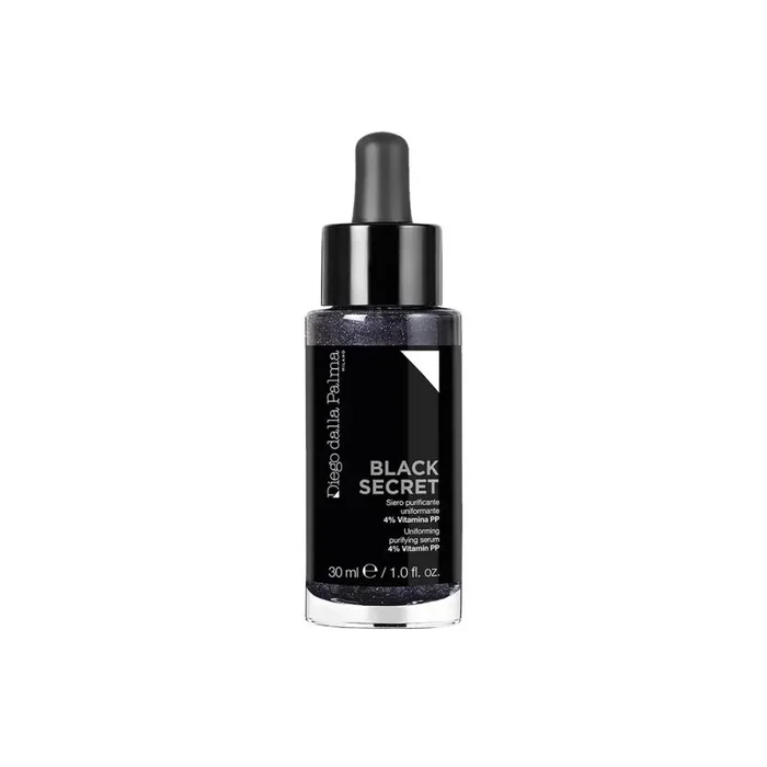 Diego dalla palma, black secret, purifying, serum, for face & neck, 30 ml *tester