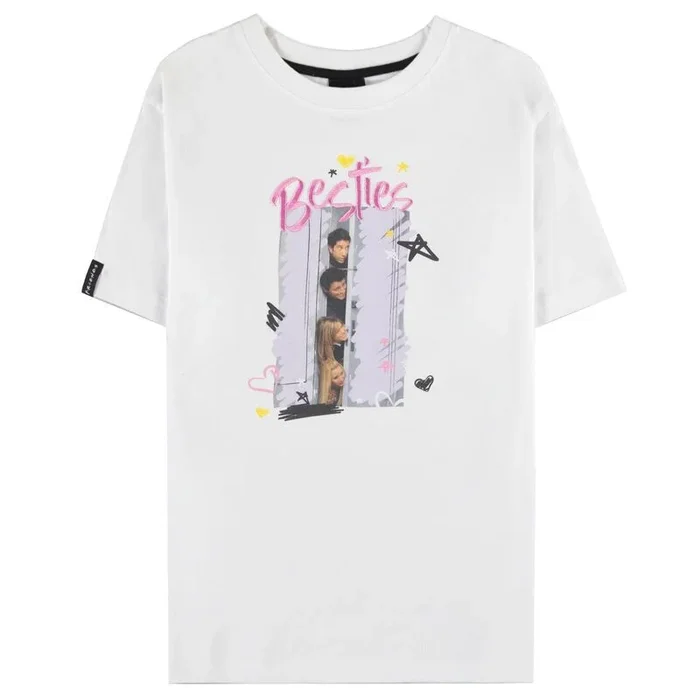 Difuzed, CAMISETA para Mujer, Blanco, XXL