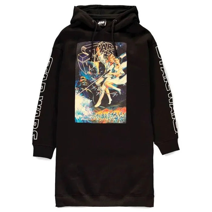 Difuzed, Star Wars – XL – Vestido con Capucha para Mujer Unisex niños, Schwarz, X-Large