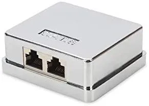 Digitus Caja de montaje en superficie Cat 6, 1 toma