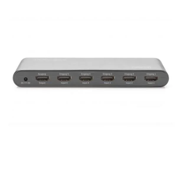 Digitus Conmutador 4K HDMI, 5×1