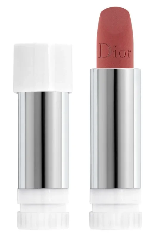 Dior Rouge Bálsamo para Labios 720 Icône, bálsamo hidratante de acabado brillante, rojo icónico, protección y suavidad duradera, ideal para mujeres elegantes