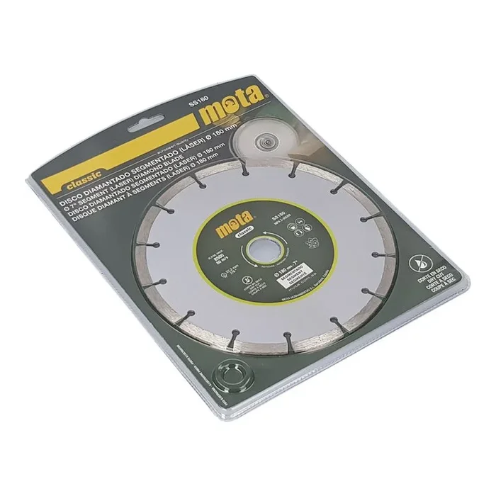 Disco diamantado segment. laser 180 mm. ss180 mota