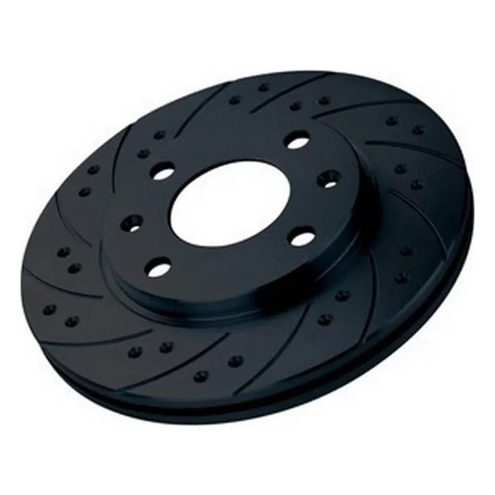 Discos de freno black diamond kbd1175com ventilado frontal taladrado 12 rayas