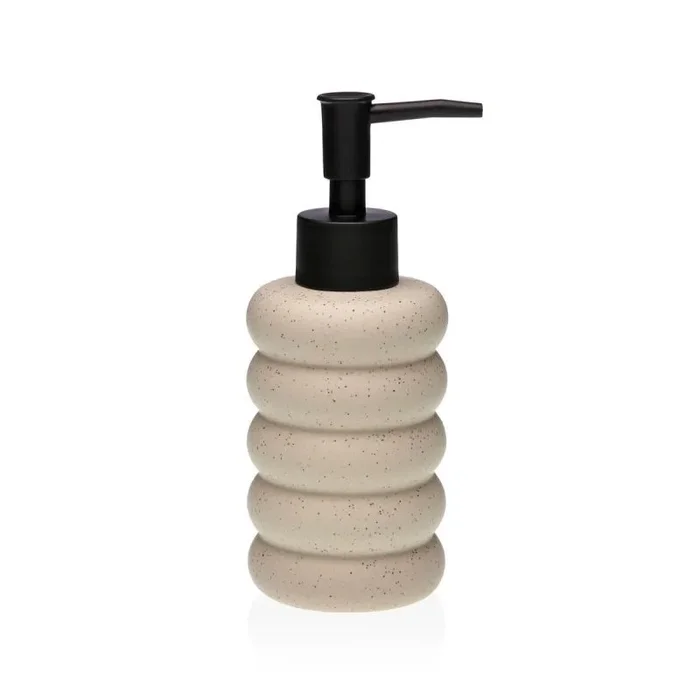 Dispensador de Jabón Versa Beige Cerámica Bambú – Marca: Versa – EAN: 8420327570130