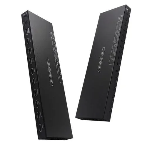 Divisor de Pantalla Simultánea Measy Mv4391 4K HDMI 1080P para 9 Pantallas (Enchufe de EE.UU)