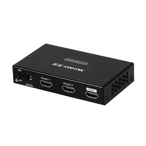 Divisor de Pantalla Simultánea Measy Sph102 1 a 2 HDMI 1080P (Enchufe Au)