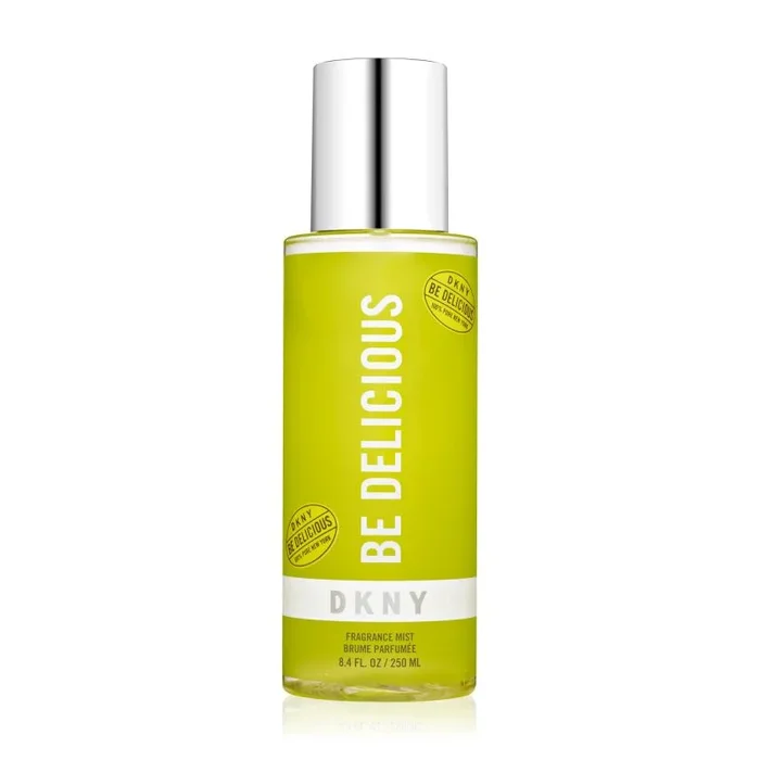 DKNY Be Delicious 100% Pure New York, Bruma Corporal para Mujer, Fragancia Floral Afrutada, Para Uso Diario, 250 ml