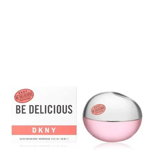 DKNY Be Delicious Fresh Blossoom, Eau de Parfum para Mujer, Perfume Femenino, Fragancia Floral Frutal, Larga Duración, Donna Karan New York, 100 ml