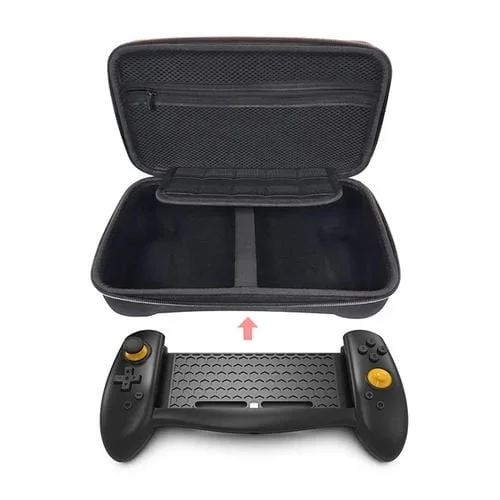 Dobe Tns-18133C Game Console Gamepad Grip con El Conjunto de Bolsos Duros para El Interruptor