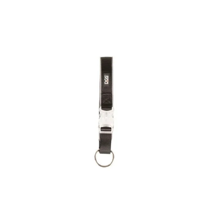 Dog Gone Smart Pet Products Collar de Perro Cometa Recargable con luz LED, Negro, Mediano, 16 a 20 Pulgadas, número de Modelo: DGSLGUC4119