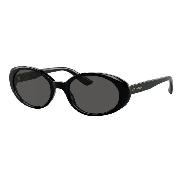 Dolce & Gabbana DG4443-501/87-52 – Gafas de sol para mujer, color negro, Negro , M