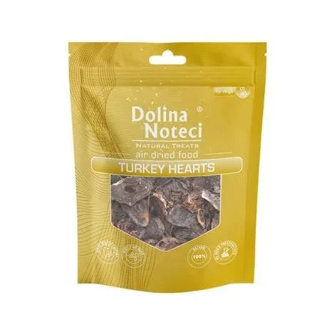 Dolina Noteci Snack para Perros Turkey Hearts 170 g