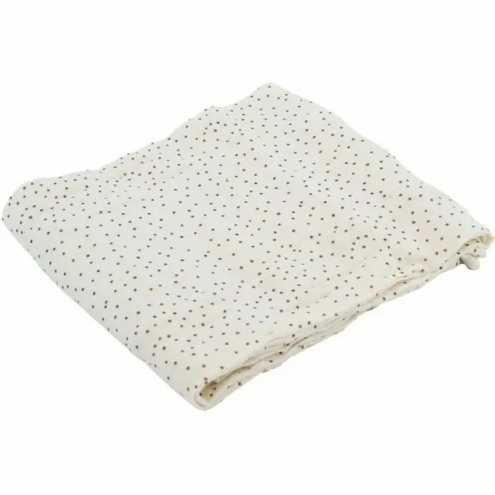 Domiva – Maxi Lange IMPRIMIDA 100 x 100 cm con Estampado de Lunares de Gas de algodón