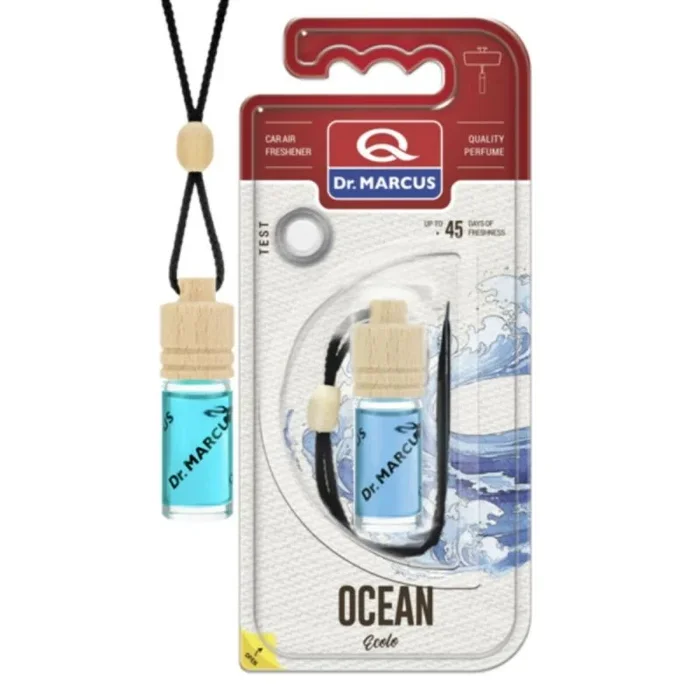 Dr. Marcus Ecolo Ocean fragancia para coche con tecnología neutral – Ambientador de coche – 4,5 ml