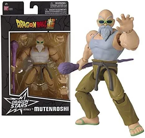 Dragon Ball 36782 Bandai Super Dragon Stars 17cm Anime Figure-MutenRoshi, Multicolor Dragon Stars