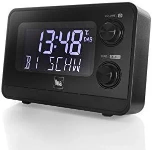 Dual Dab CR 10 – Radio Despertador Digital con función de Carga USB