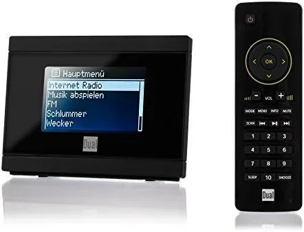 Dual IR 2A radio Internet Analógico y digital Negro