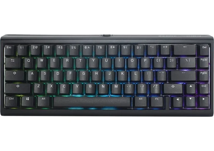 Ducky Tinker 65 teclado USB QWERTY Alemán Negro