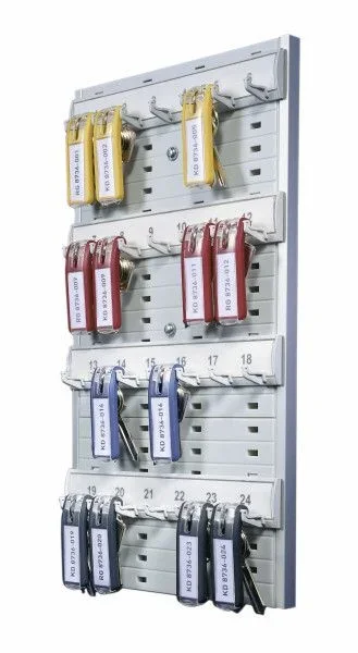 Durable 195610 caja portallaves y organizador Gris