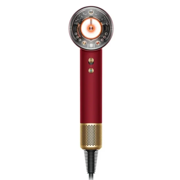 Dyson hd16 supersonic nural hair dryer – red velvet/gold