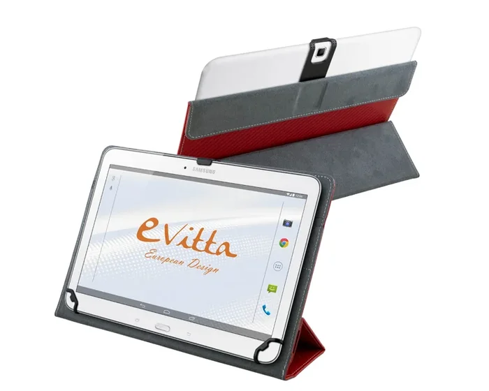 e-Vitta Camera Free 25,6 cm (10.1″) Folio Rojo