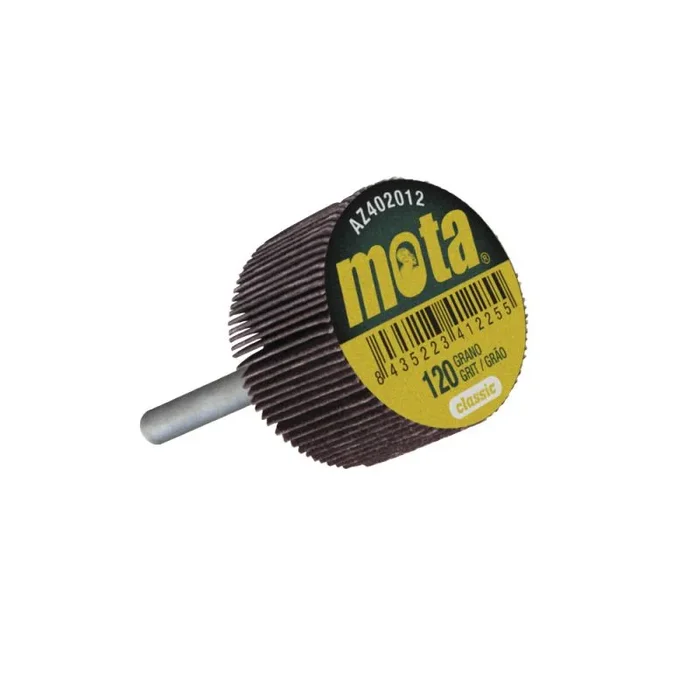 Edp 89213 Cepillo de Lamina con Vastago 40 X 20 X 6mm, Grano 80
