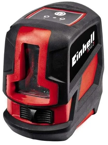 Einhell nivelador laser cruzado horizontal y/o vertical – TC-LL 2 (rango de Trabajo 8 m, nivelación automática de 5 segundos). Incluye bolsa de transporte