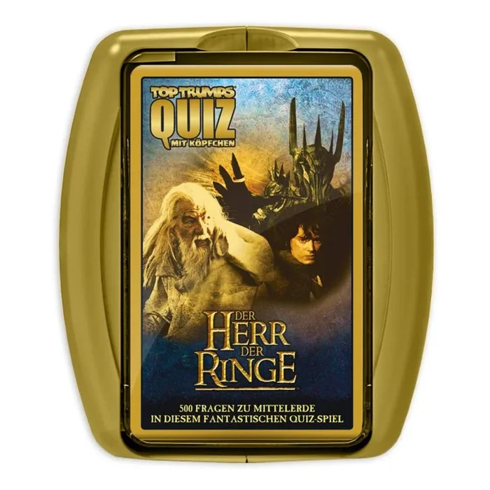 El señor de los anillos juego de cartas top trumps quiz *edición alemán*