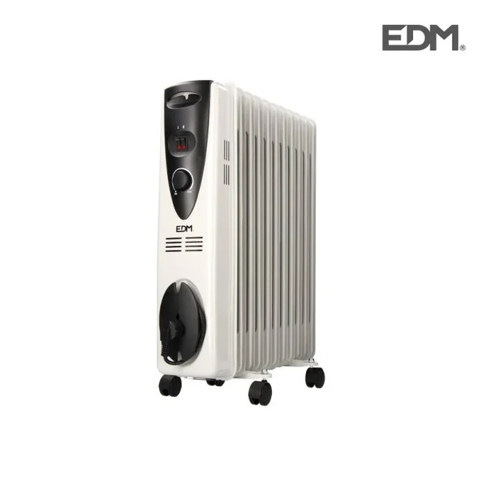 Electrodomesticosweb Radiador de Aceite – 2500w – (11 Elementos) – EDM