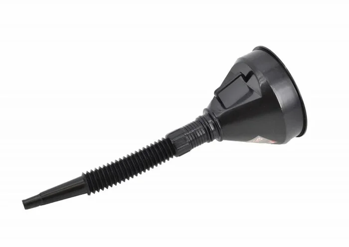 Embudo para aceite Awtools, modelo 2 piezas, 150 mm, ideal para transferencia de líquidos, diseño duradero, fácil de usar, perfecto para vehículos y trabajos de mantenimiento.
