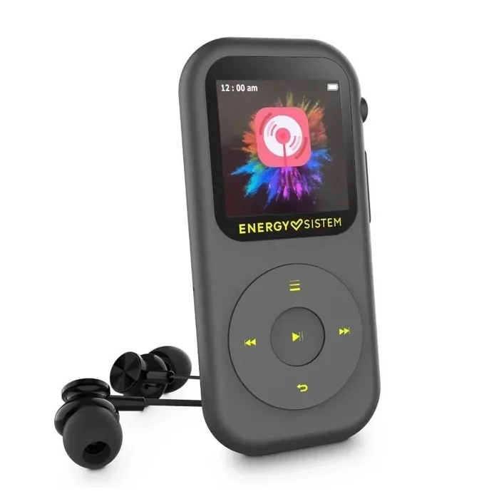 Energy Sistem Reproductor MP4 Handy (16GB, Bluetooth, Radio FM integrada, microSD 128GB) – Gris
