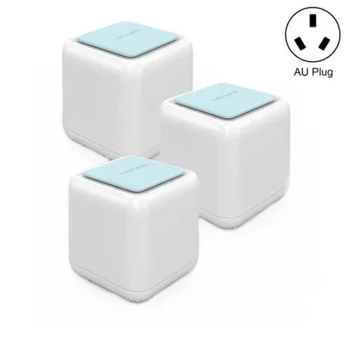 Enrutador Inalámbrico de Malla Wavlink Wn535M3 AC1200 Doble Banda Amplificador de Señal WIFI para Oficina y Casa (23 Piezas) Enchufe AU