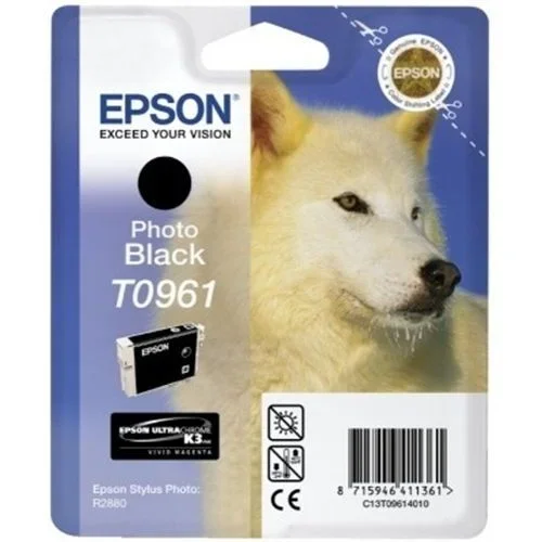 Epson Husky Singlepack Photo Black T096140