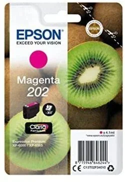 Epson Kiwi Singlepack Magenta 202 Claria Premium Ink