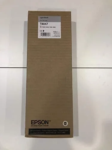 Epson Singlepack Light Black T804700 UltraChrome HDX/HD 700ml