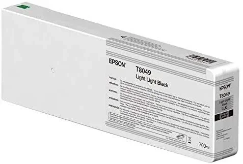 Epson Singlepack Light Light Black T804900 UltraChrome HDX/HD 700ml