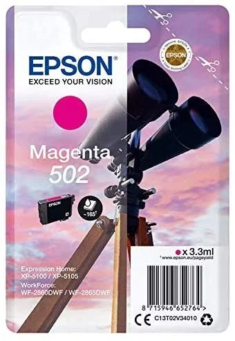 Epson Singlepack Magenta 502 Ink
